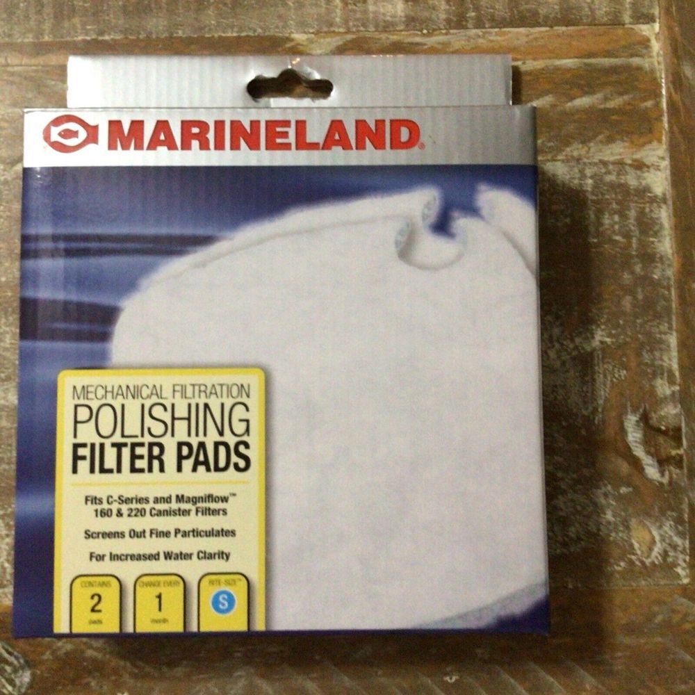 Marineland Polishing Filter Pad For C Series 160‎ & 220 Canister 2 Pack